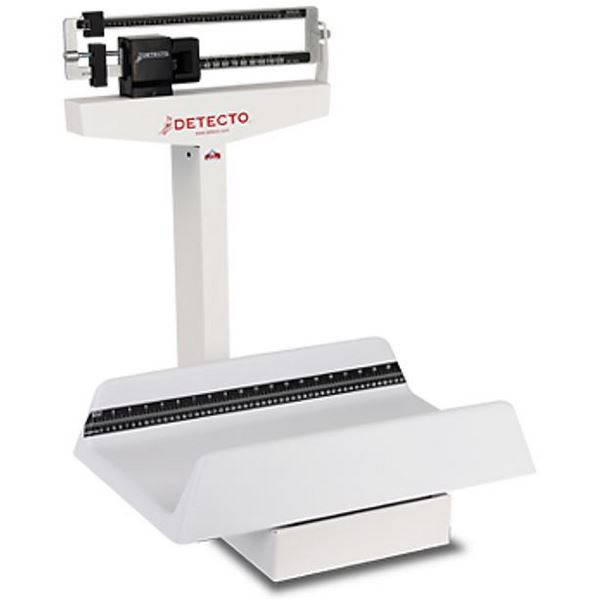 Detecto 451 Baby Scale, Weighbeam, Tray, 65 kg x 20 g