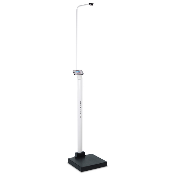 Detecto APEX-SH Apex Digital Clinical Scale, Sonar Height Rod, 600 lb x 0.2 lb / 300 kg x 0.1 kg