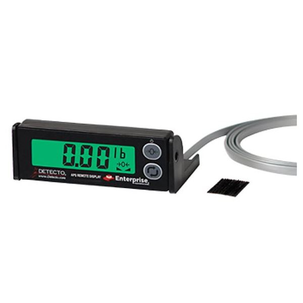 Detecto APSRD APS Remote Display, 6 ft. Cable, Mounting Bracket, Velcro Strip