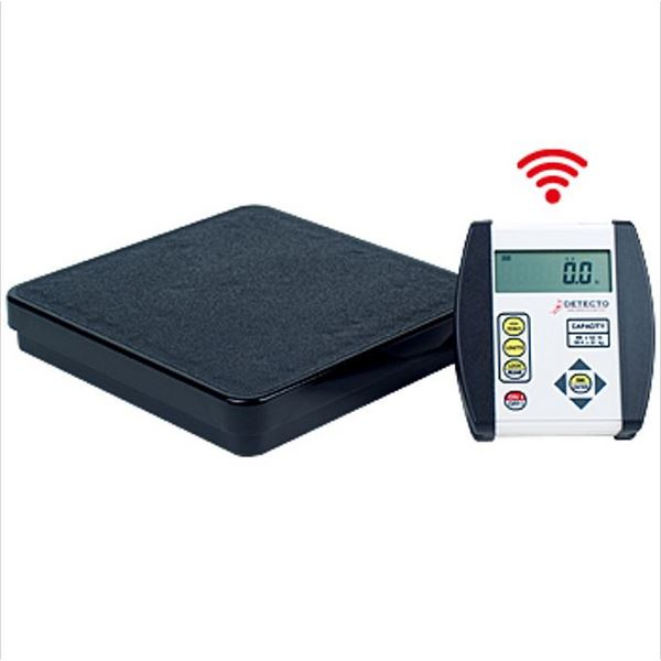Detecto DR400-750-C Healthcare Scale, Digital, 400 lb x .2 lb / 180 kg x .1 kg, BT / WiFi