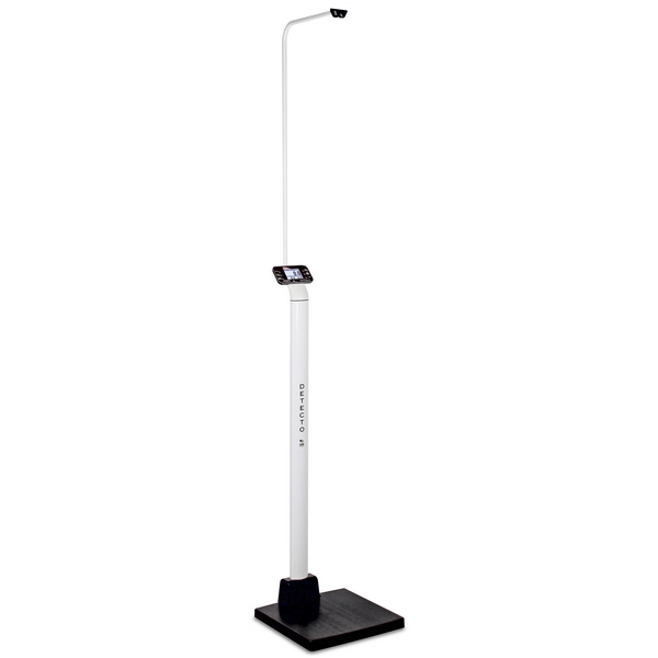 Detecto ICON icon Digital Clinical Scale, Sonar Height Rod, 1000 lb / 500 kg Capacity