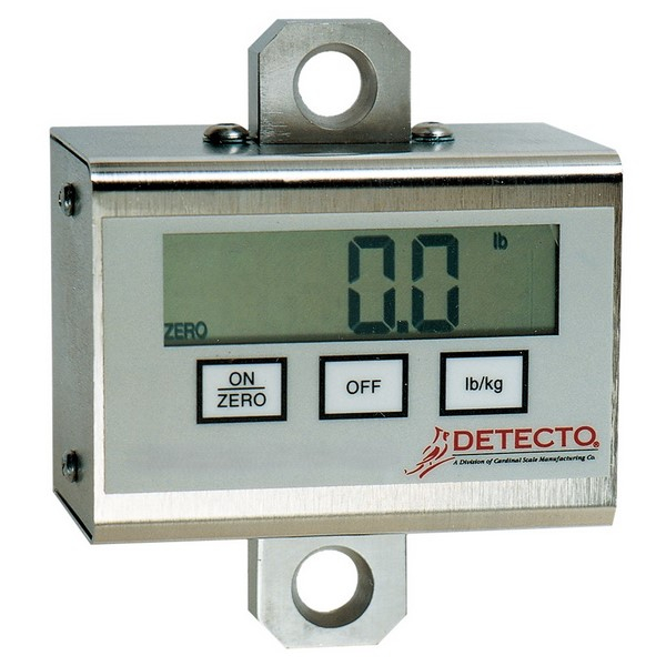 Detecto PL600 Patient Lift Indicator 600 lb x 0.2 lb / 270 kg x 0.1 kg