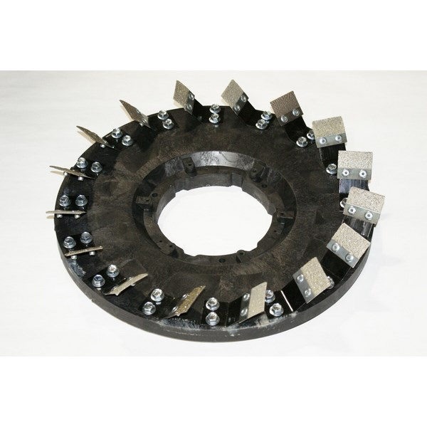 Diamabrush 901601202 16" Concrete Prep Tool with 25 Grit - Counterclockwise