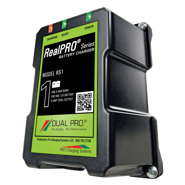 PRO Charging Systems RS1 / IS1 Recreation Industrial Series Charger with 1x12V Output, 6 Amps