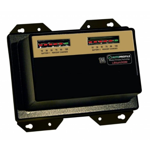 PRO Charging Systems SS2AUTO Sportsman Series with (2) Independent 12V Outputs & Auto Profile (Lithium/AGM)