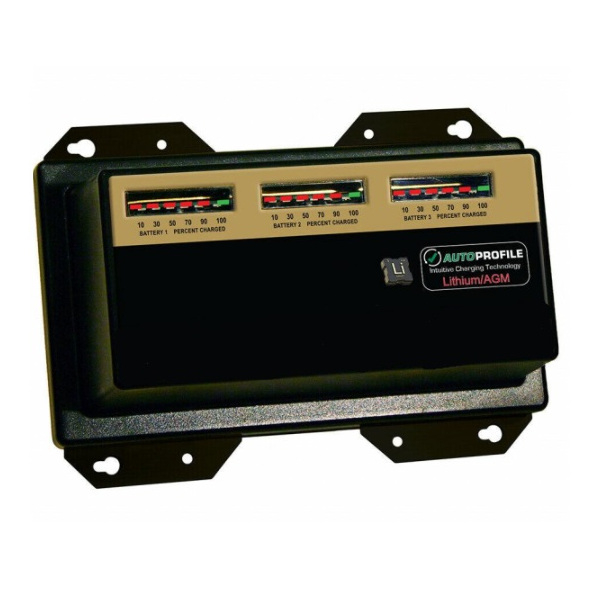 PRO Charging Systems SS3AUTO Sportsman Series with (3) Independent 12V Outputs & Auto Profile (Lithium/AGM)