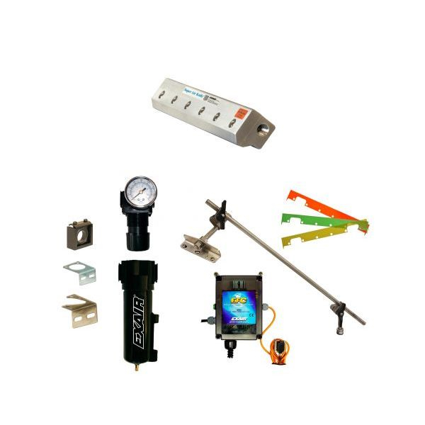 Exair 110209DX Deluxe Aluminum Super Air Knife 9" Kit