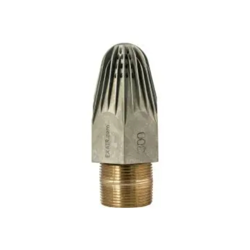 Exair 1119 1-1/4 MNPT Zinc-Aluminum Large Super Air Nozzle, Powerful Airflow Up to 15 Lbs