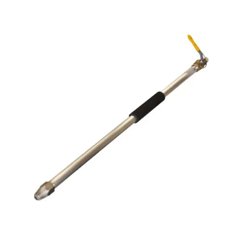 Exair 1214SS-3 Super Blast Safety Air Gun with 3/4 FNPT Stainless Steel Super Air Nozzle and 3' Aluminum Extension Pipe
