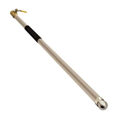 Exair 1219SS-6 Super Blast Safety Air Gun with Stainless Steel Back Blow Air Nozzle and 6' Aluminum Extension Pipe
