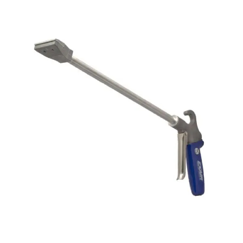 Exair 1230SS-24 Soft Grip Safety Air Gun with Stainless Steel 2" Flat Super Air Nozzle and 24" Aluminum Extension Pipe