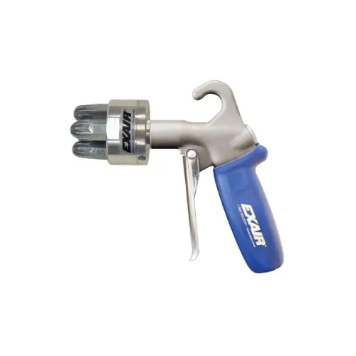 Exair 1240 Soft Grip Safety Air Gun with 3/8 FNPT Super Air Nozzle Cluster