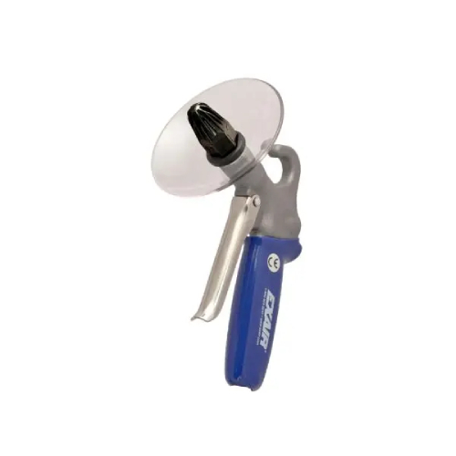 Exair 1250-PEEK-CS Soft Grip Safety Air Gun with 3/8 FNPT PEEK Large Super Air Nozzle, Chip Shield