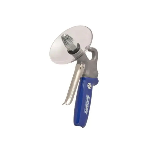 Exair 1260SS-CS Soft Grip Safety Air Gun with 1/2 FNPT Stainless Steel Large Super Air Nozzle, Chip Shield