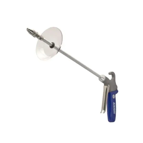 Exair 1290SS-36-CS Soft Grip Safety Air Gun with 1/8 MNPT Stainless Steel Adjustable Air Nozzle, 36" Aluminum Extension Pipe and Chip Shield