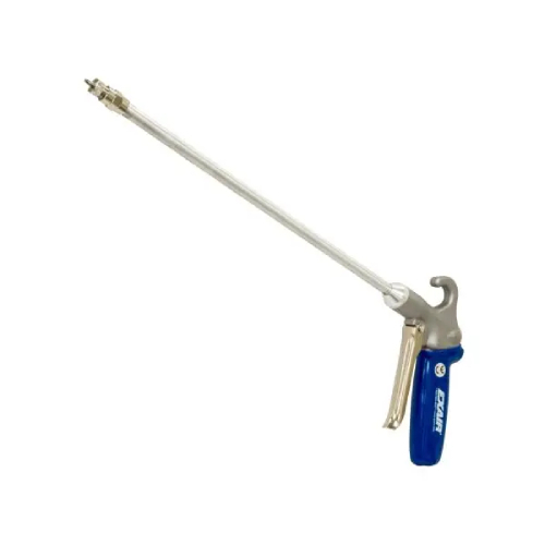 Exair 1296SS-24 Soft Grip Safety Air Gun with M4x0.5 Stainless Steel Atto Super Air Nozzle and 24" Aluminum Extension Pipe