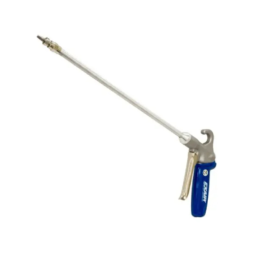Exair 1298SS-24 Soft Grip Safety Air Gun with M6x0.75 Stainless Steel Nano Super Air Nozzle and 24" Aluminum Extension Pipe