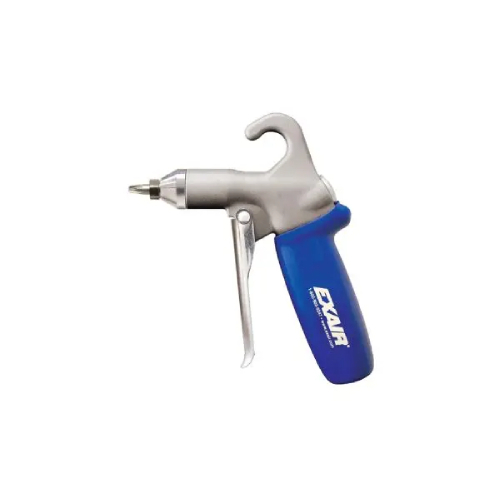 Exair 1298SS Soft Grip Safety Air Gun with M6x0.75 Stainless Steel Nano Super Air Nozzle