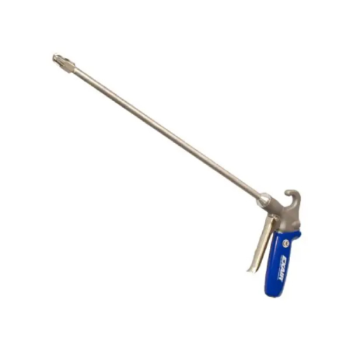 Exair 1299SS-18 Soft Grip Safety Air Gun with 1/8 MNPT Stainless Steel Mini Super Air Nozzle and 18" Aluminum Extension Pipe