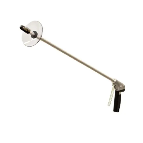 Exair 1310-PEEK-48-CS Heavy Duty Safety Air Gun with 1/4 FNPT PEEK Super Air Nozzle and 48" Aluminum Extension Pipe and Chip Shield