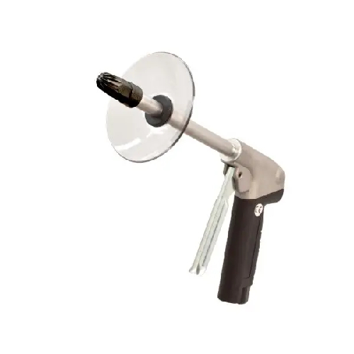 Exair 1310-PEEK-6-CS Heavy Duty Safety Air Gun with 1/4 FNPT PEEK Super Air Nozzle and 6" Aluminum Extension Pipe and Chip Shield