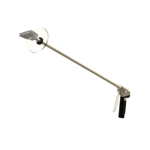 Exair 1330SS-60-CS Heavy Duty Safety Air Gun with 1/4 FNPT Stainless Steel 2" Flat Super Air Nozzle and 60" Aluminum Extension Pipe and Chip Shield