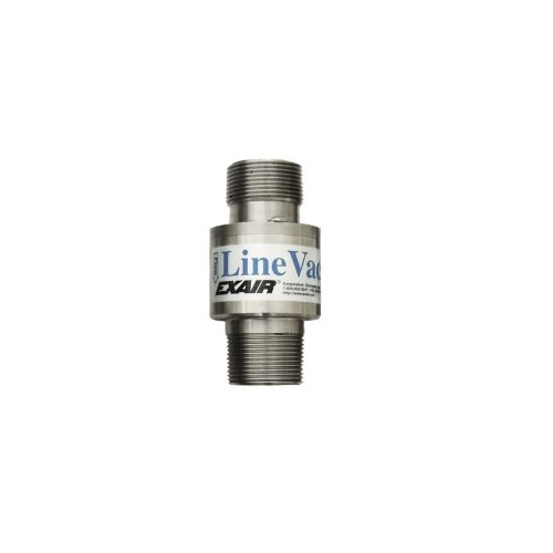 Exair 141125 1-1/4 National Pipe Taper Stainless Steel Threaded Line Vac