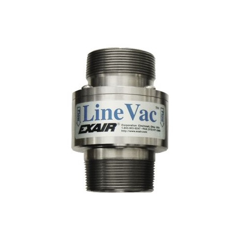 Exair 141200 2 National Pipe Taper Stainless Steel Threaded Line Vac