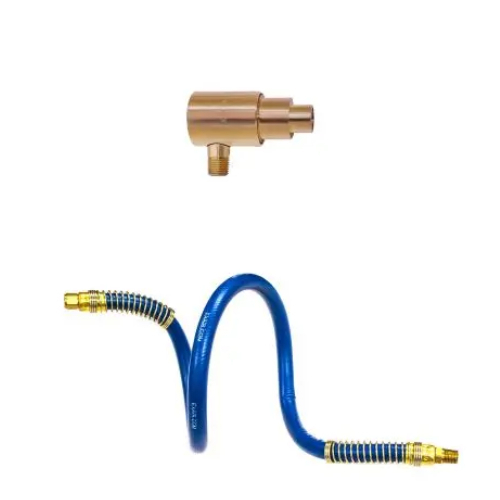 Exair 6013-9256 High Velocity Air Jet with 6", Stay Set Hose