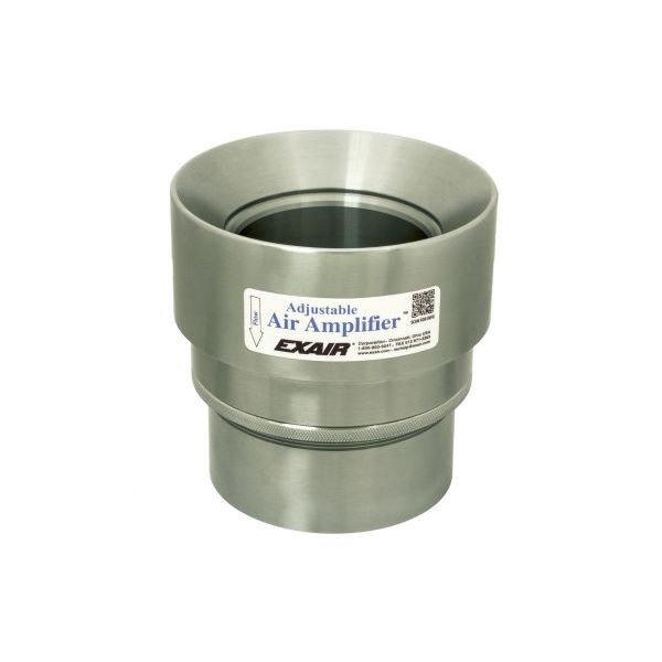 Exair 6034 Stainless Steel Adjustable Air Amplifier 4"