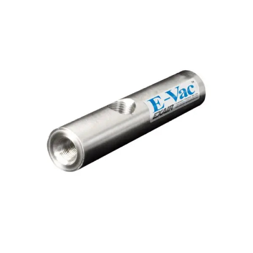 Exair 800001 E-Vac Low Vacuum Generator (Porous), 1.5 SCFM