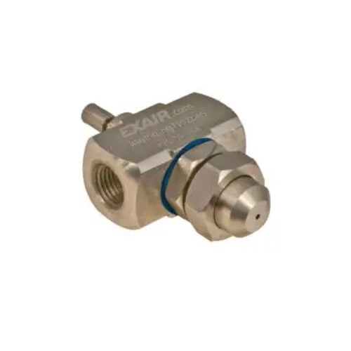 Exair AN1030SS Internal Mix Narrow Round Atomizing Nozzle, 23.0 GPH, 1/4 FNPT