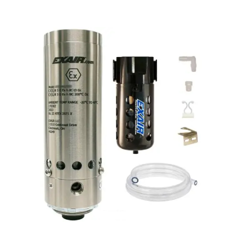 Exair ATEX4715SS ATEX Cabinet Cooler, Continuous Operation, Stainless Steel, 1000 Btu / hr
