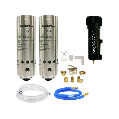 Exair ATEX4760SS ATEX Cabinet Cooler, Continuous Operation, Stainless Steel, 4000 Btu / hr