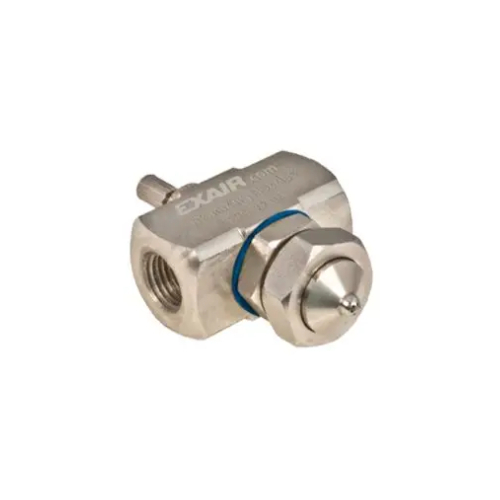 Exair AW1040SS Internal Mix Wide Angle Round Atomizing Nozzle, 24.0 GPH, 1/4 FNPT