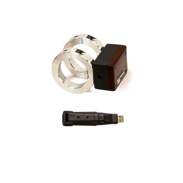 Exair 9092-M3-DAT 2-272 m3/hr Digital Flowmeter 1" with Data Logger with Drill Guide Kit