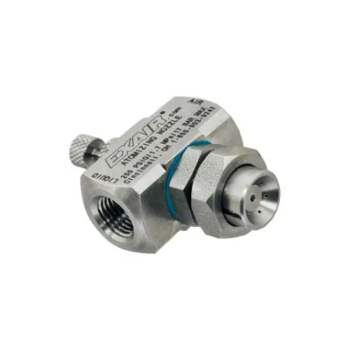 Exair ER1040SS External Mix Round Atomizing Nozzle, 31.0 GPH, 1/4 FNPT