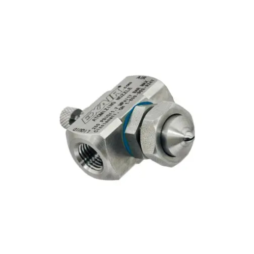 Exair SF1030SS Siphon Fed Flat Fan Atomizing Nozzle, 1.9 GPH, 1/4 FNPT