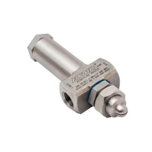 Exair SF2020SS No Drip Siphon Fed Flat Fan Atomizing Nozzle, 1.2 GPH, 1/4 FNPT