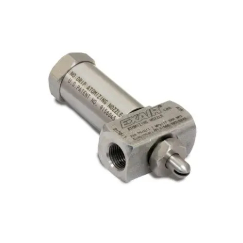 Exair SF9020SS No Drip Siphon Fed Flat Fan Atomizing Nozzle, 1.52 GPH, 1/8 FNPT