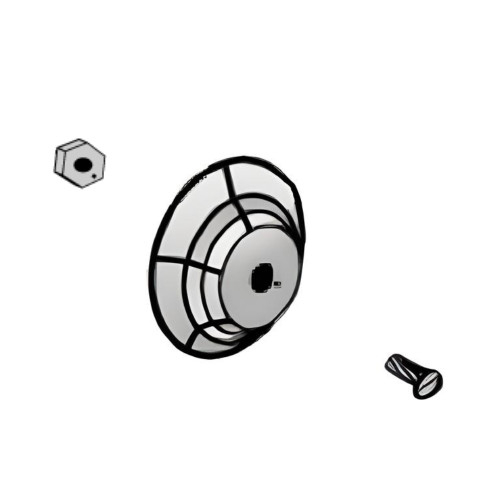 Fogmaster 104 Adjustment Valve, Black Knob, Nut and Screw