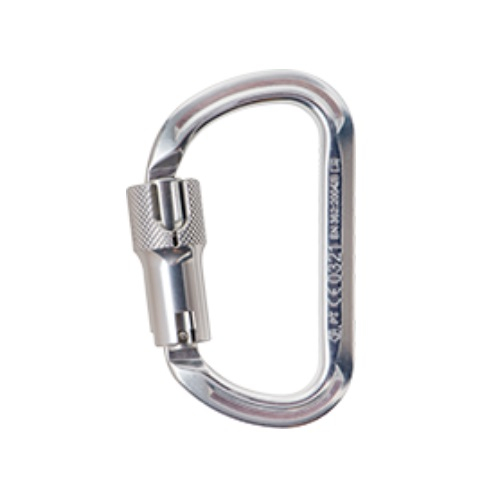 Gemtor 5107 Aluminum Offset D-Carabiner with Automatic Lock