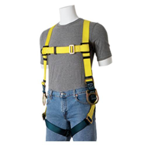 Gemtor 900H-9 XXL Polyester Harness with Back D-Ring, Pass-Thru Leg Straps, Hip D-Rings