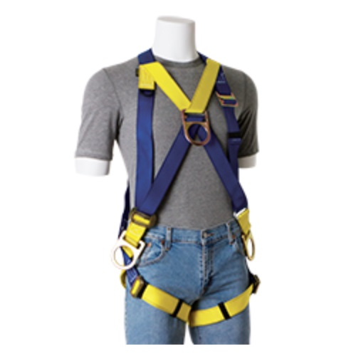Gemtor 933H-2 Universal Polyester Harness with Front D-Ring, Back D-Ring, Pass-Thru Buckles, Hip D-Rings