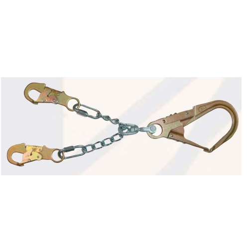 Gemtor RC18LTS Chain Rebar Assemblies with Drop Locking Snaphook and Swivel, 18"