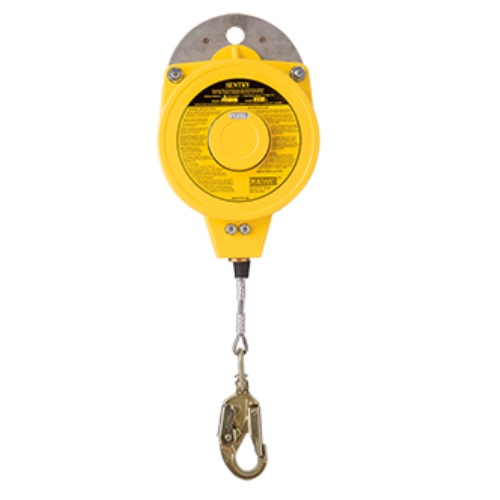 Gemtor SL2-50 50' Galvanized Steel Lifeline with Cast Aluminum Housing & Swivel Snaphook