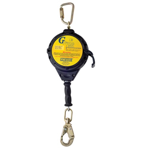 Gemtor SRD-30G G-Force 30 ft Galvanized Cable Self-Retracting Lifeline with Composite Housing