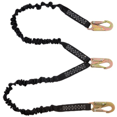 Gemtor VP176-4 100% Tie-off No Pack Energy Absorbing Lanyard 4 ft