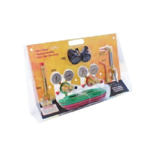 Gentec 13-1CS COMMANDER, Heavy Duty Welding and Cutting Outfit, 1 Welding Nozzle, Clamshell Pack