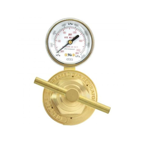 Gentec 152LX-125 Light Duty Line Regulator, Oxygen 200PSI